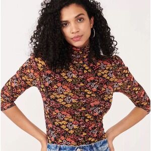 Free People Gather Tee-Twyla Ditsy Floral-Women's Size‎ XS-Fully Lined-NWT